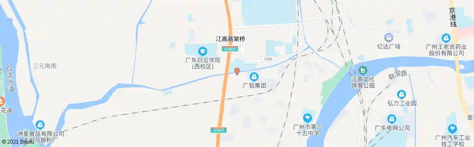广州秋鹿路_公交站地图_广州公交_妙搜公交查询2025