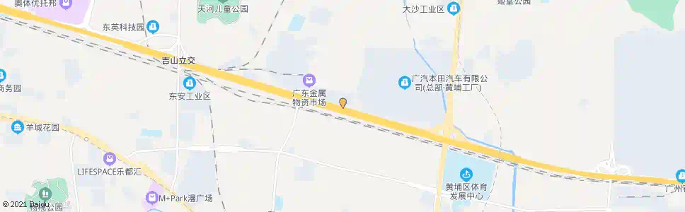 广州广本路口_公交站地图_广州公交_妙搜公交查询2025