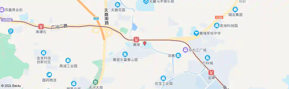 广州一一七中学_公交站地图_广州公交_妙搜公交查询2025