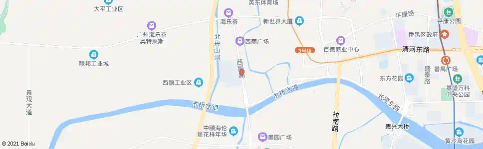 广州华侨城_公交站地图_广州公交_妙搜公交查询2025