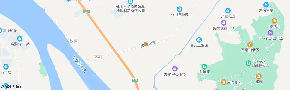 广州新联新村_公交站地图_广州公交_妙搜公交查询2025