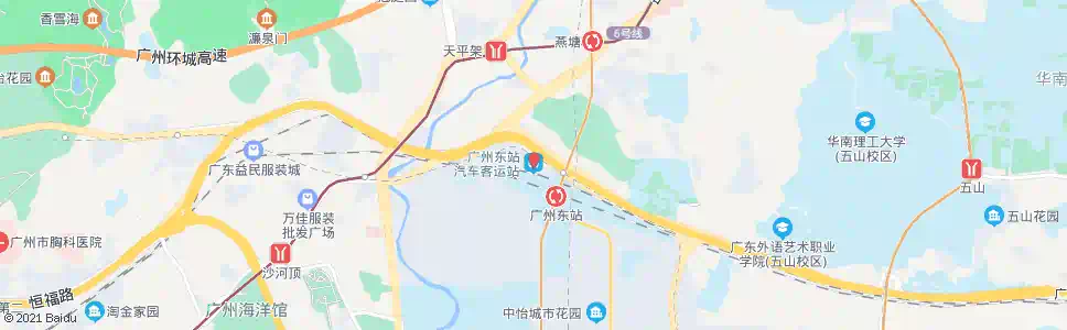广州白坭客运站_公交站地图_广州公交_妙搜公交查询2025