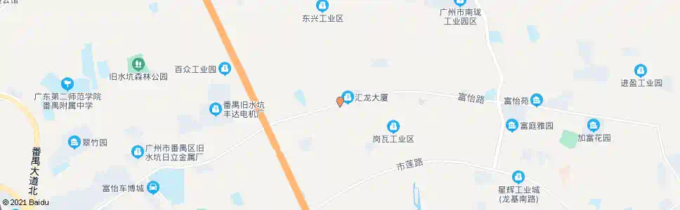 广州茶东东村_公交站地图_广州公交_妙搜公交查询2025