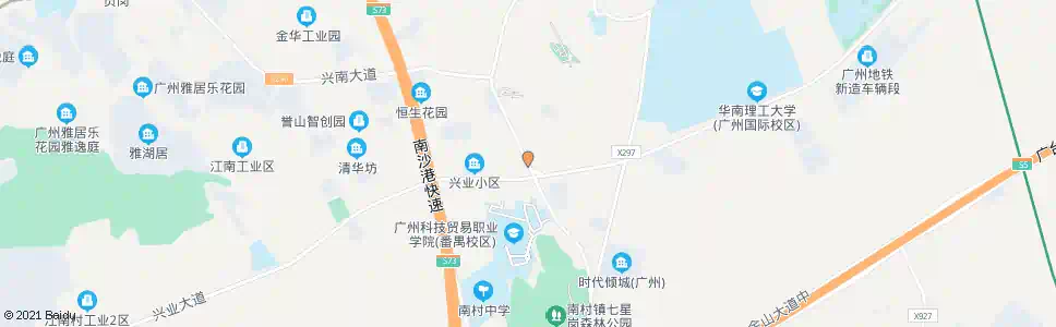 广州南村油库_公交站地图_广州公交_妙搜公交查询2025