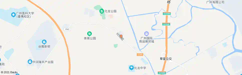 广州水门村_公交站地图_广州公交_妙搜公交查询2025