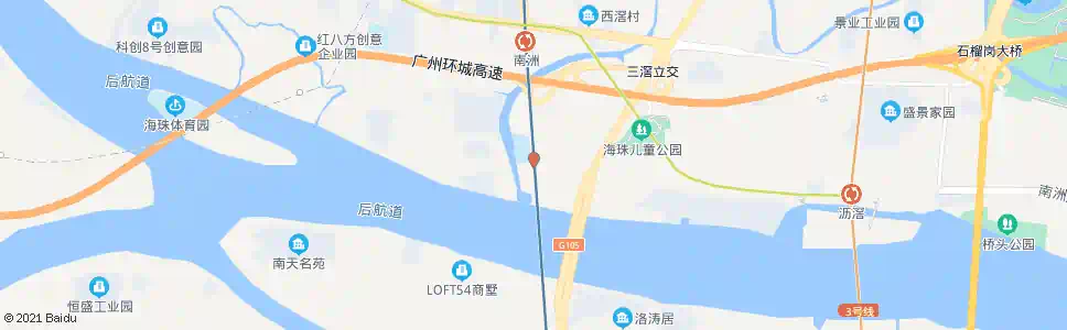 广州南天商业城_公交站地图_广州公交_妙搜公交查询2025