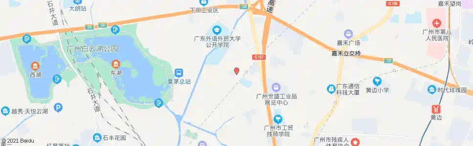 广州夏茅工业区_公交站地图_广州公交_妙搜公交查询2025