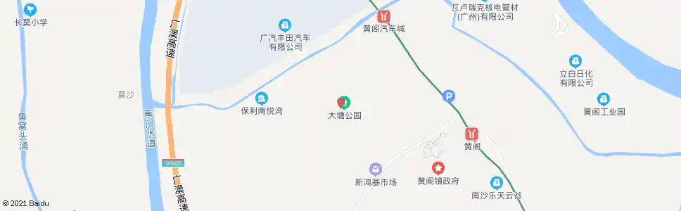 广州麒龙西路_公交站地图_广州公交_妙搜公交查询2025