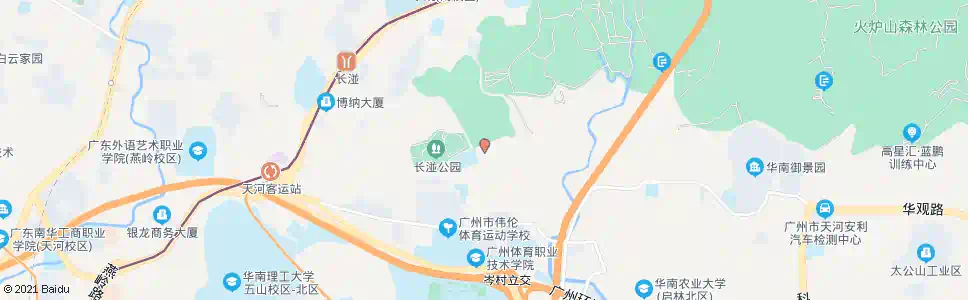 广州华南植物园南门_公交站地图_广州公交_妙搜公交查询2025