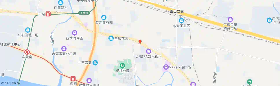 广州珠村_公交站地图_广州公交_妙搜公交查询2025