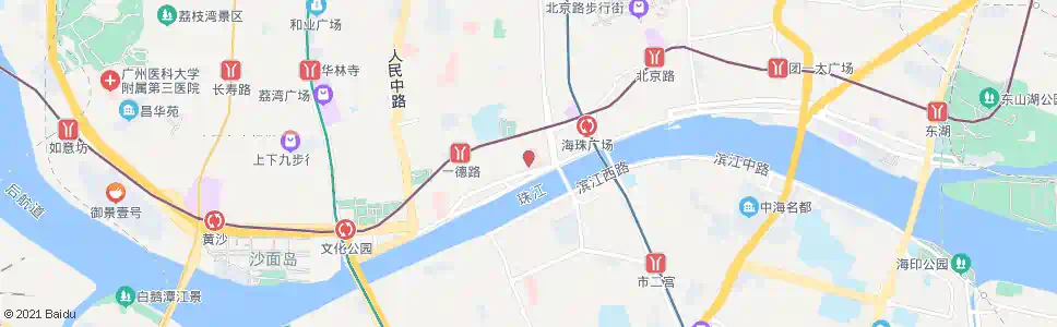 广州广医一院总站(靖海路)_公交站地图_广州公交_妙搜公交查询2025