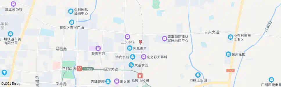 广州凯旋国际花园_公交站地图_广州公交_妙搜公交查询2025