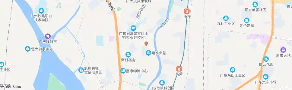 广州宝鸭北路_公交站地图_广州公交_妙搜公交查询2025