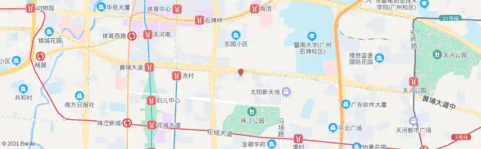 广州财富中心_公交站地图_广州公交_妙搜公交查询2025