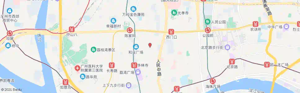 广州经贸中心_公交站地图_广州公交_妙搜公交查询2025