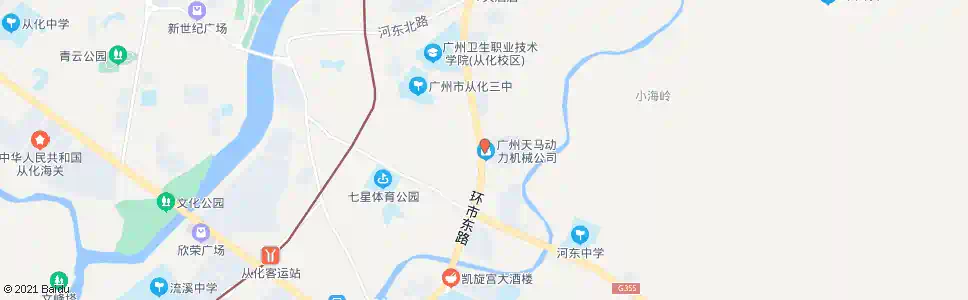 广州天马动力_公交站地图_广州公交_妙搜公交查询2025