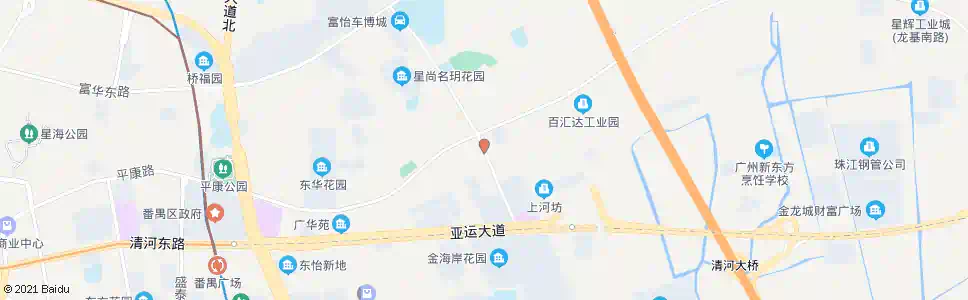 广州城市花园_公交站地图_广州公交_妙搜公交查询2025