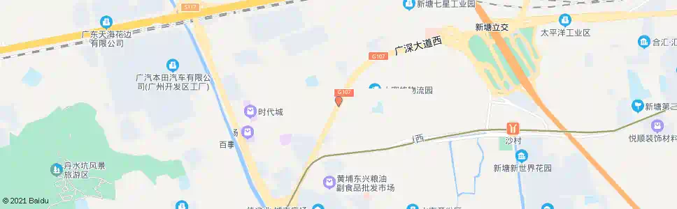 广州小迳村_公交站地图_广州公交_妙搜公交查询2025