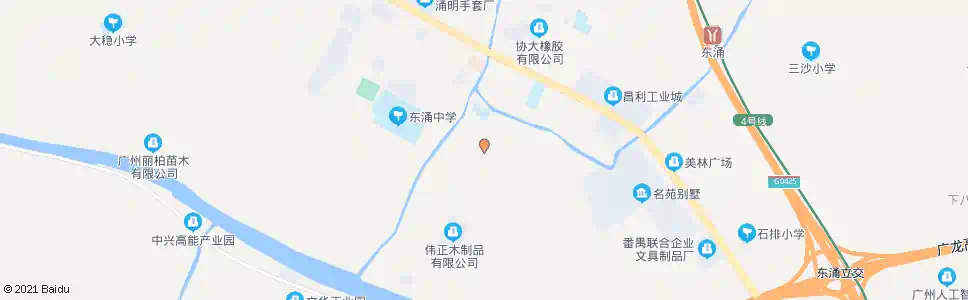 广州南涌村委_公交站地图_广州公交_妙搜公交查询2025