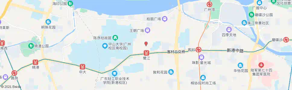 广州下渡路口_公交站地图_广州公交_妙搜公交查询2025