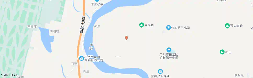 广州米岗村总站_公交站地图_广州公交_妙搜公交查询2025