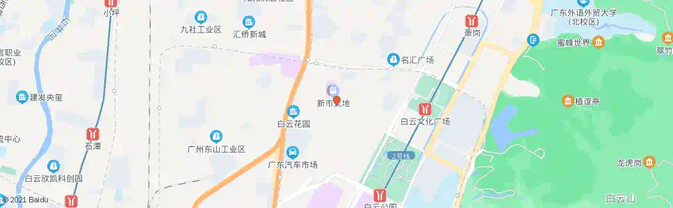 广州涌北大街口_公交站地图_广州公交_妙搜公交查询2025