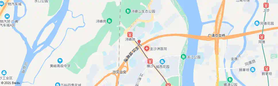 广州环洲五路_公交站地图_广州公交_妙搜公交查询2025