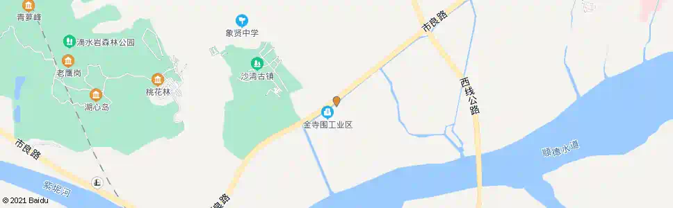 广州沙湾总站_公交站地图_广州公交_妙搜公交查询2025