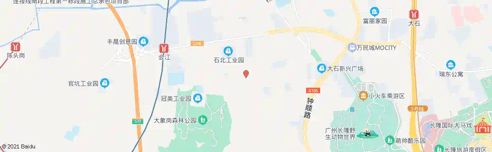 广州石中路口_公交站地图_广州公交_妙搜公交查询2025