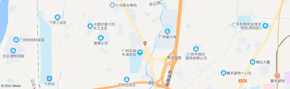 广州联和(广花一路)_公交站地图_广州公交_妙搜公交查询2025