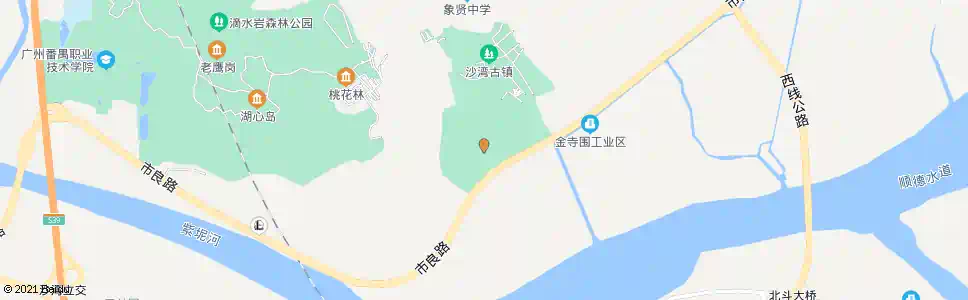 广州西村新桥路口_公交站地图_广州公交_妙搜公交查询2025