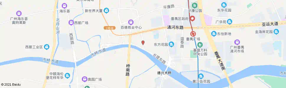 广州环城东路南_公交站地图_广州公交_妙搜公交查询2025