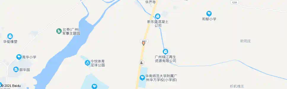 广州何家庄_公交站地图_广州公交_妙搜公交查询2025