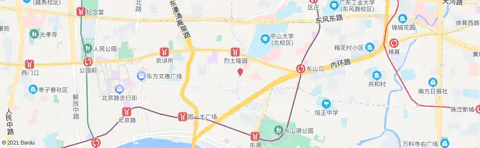 广州东川路_公交站地图_广州公交_妙搜公交查询2025