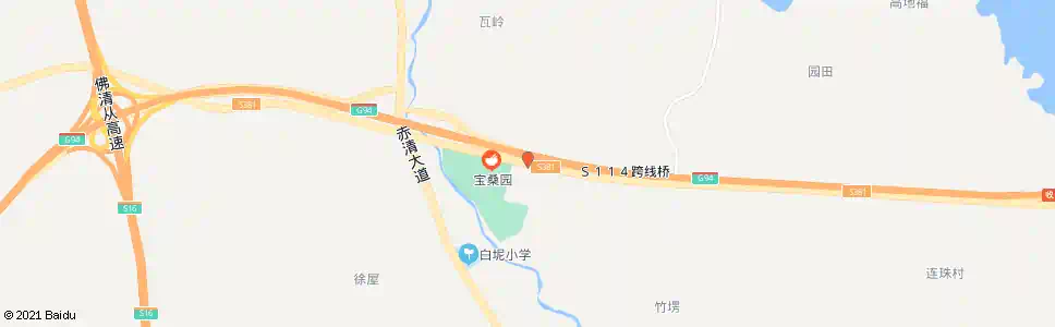 广州缠岗_公交站地图_广州公交_妙搜公交查询2025