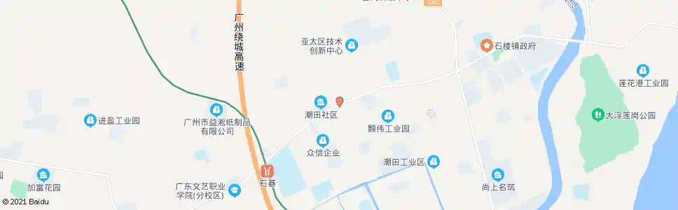广州陈戴巷_公交站地图_广州公交_妙搜公交查询2025