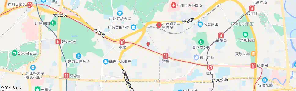 广州环市东南国路口_公交站地图_广州公交_妙搜公交查询2025
