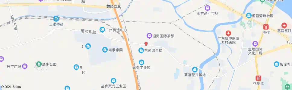 广州迎海国际茶都_公交站地图_广州公交_妙搜公交查询2025
