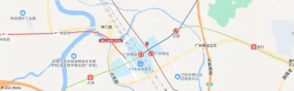 广州广州南汽车客运站(石浦大道南)_公交站地图_广州公交_妙搜公交查询2025