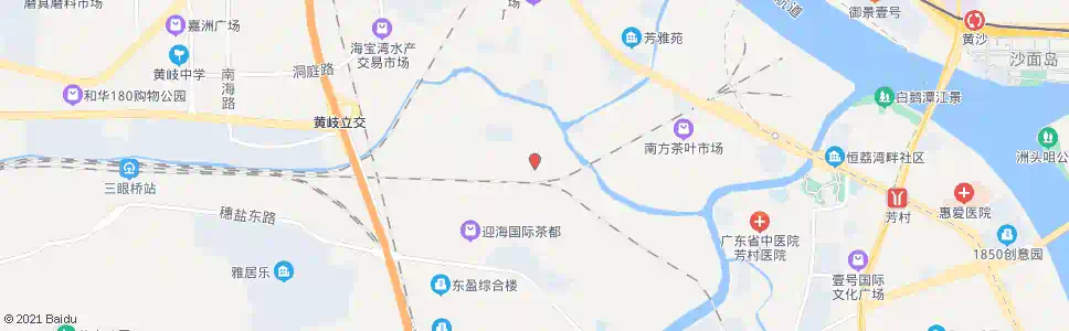 广州五眼桥(涌尾坊)总站_公交站地图_广州公交_妙搜公交查询2025