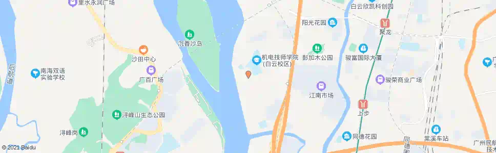 广州轮修厂_公交站地图_广州公交_妙搜公交查询2025