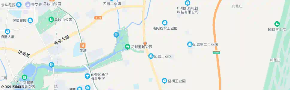 广州南阳庄_公交站地图_广州公交_妙搜公交查询2025