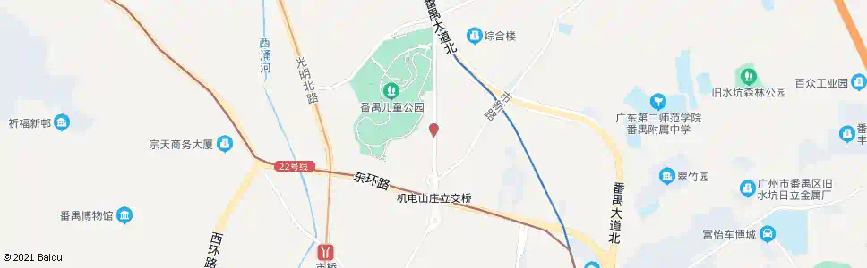 广州云星村(番禺)_公交站地图_广州公交_妙搜公交查询2025