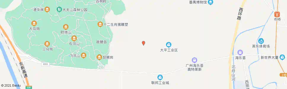 广州汀根村委_公交站地图_广州公交_妙搜公交查询2025
