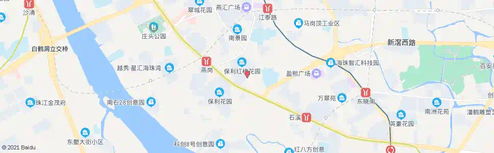广州保利百合花园_公交站地图_广州公交_妙搜公交查询2025