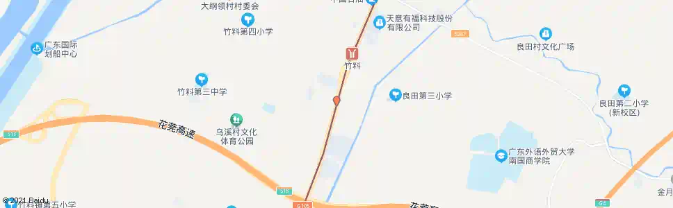 广州白沙村_公交站地图_广州公交_妙搜公交查询2025