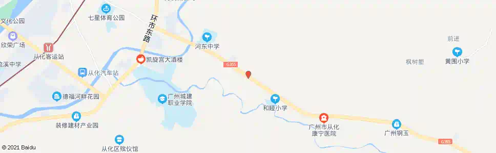 广州肉联厂_公交站地图_广州公交_妙搜公交查询2025