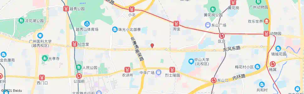 广州建设大马路_公交站地图_广州公交_妙搜公交查询2025