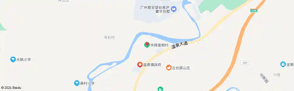 广州华辉度假村_公交站地图_广州公交_妙搜公交查询2025