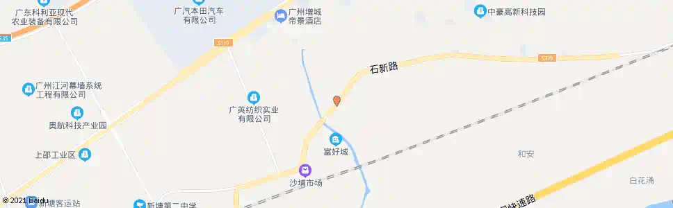 广州沙埔医院_公交站地图_广州公交_妙搜公交查询2025